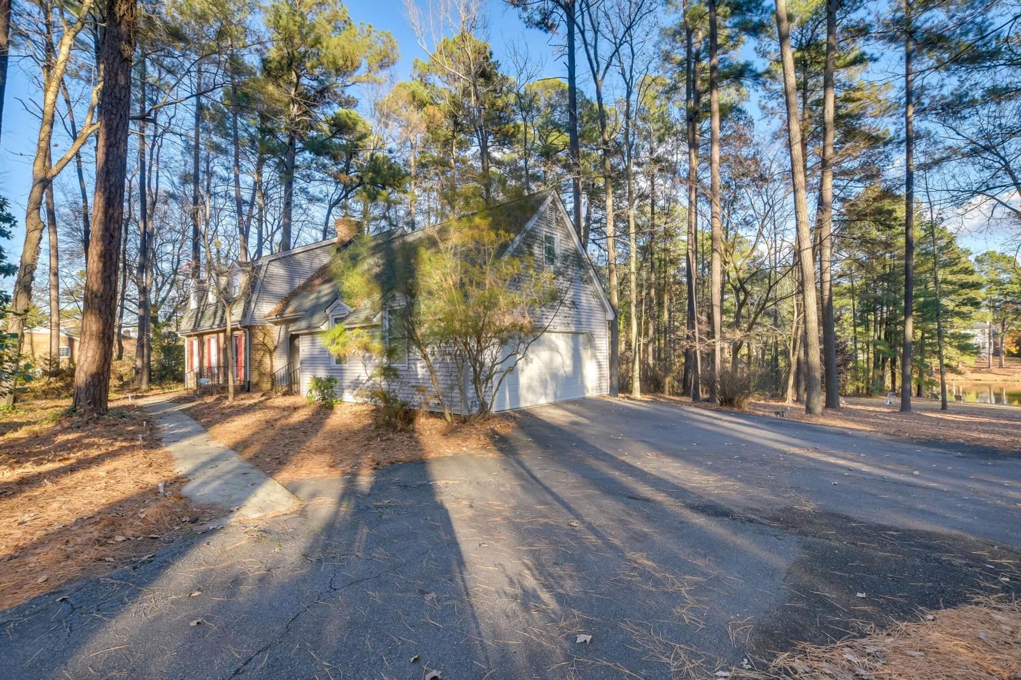 Villa Peaceful Durham Retreat On Pond With Huge Deck! Extérieur photo